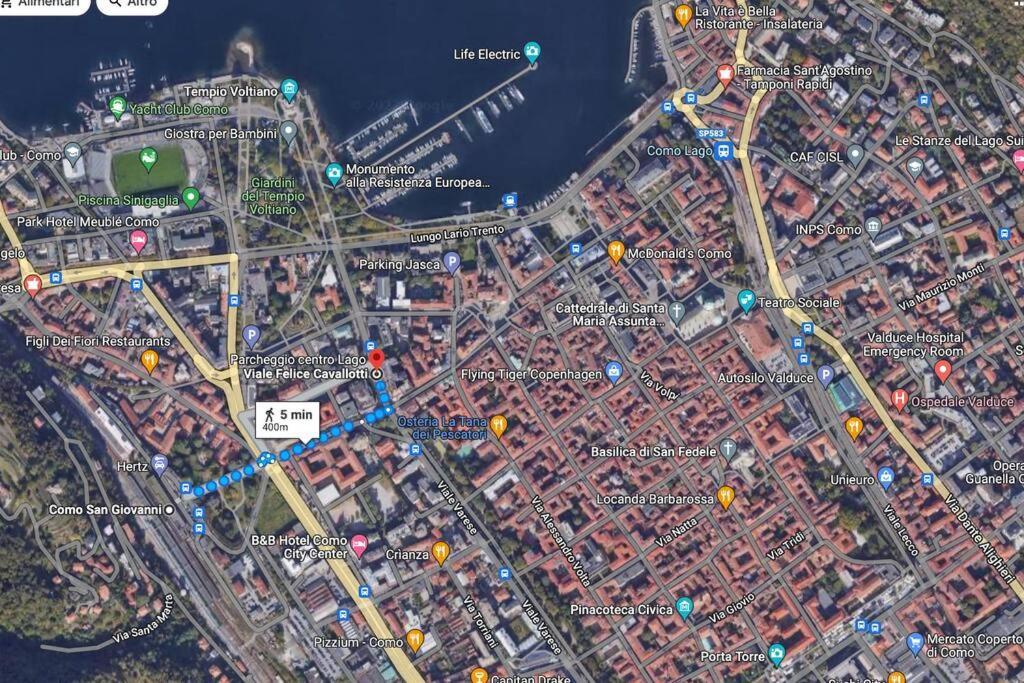La Casa Di Alessia Nel Centro Di Como - Alessiatravelling المظهر الخارجي الصورة